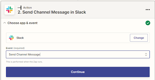 Send channel messages in Slack